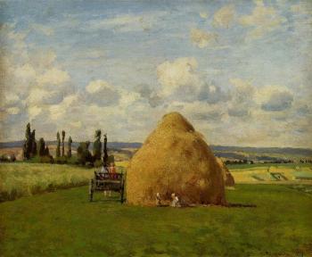 卡米耶 畢沙羅 Haystack, Pontoise 卡米耶 畢沙羅 Haystack, Pontoise